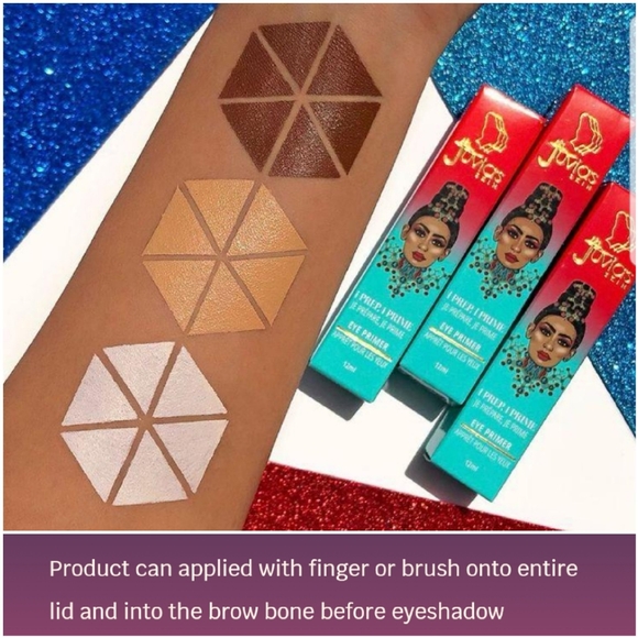 NEW 2× Juvia's Place I Prep I Prime Eyeshadow Primer Color 2 (Med N)  Full Size - Picture 2 of 4